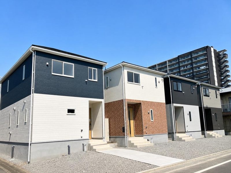 宮崎市宮崎駅東3丁目の新築一戸建ての外観