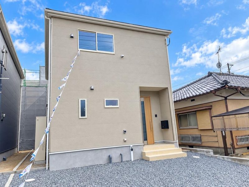 宮崎市中西町の新築一戸建ての外観